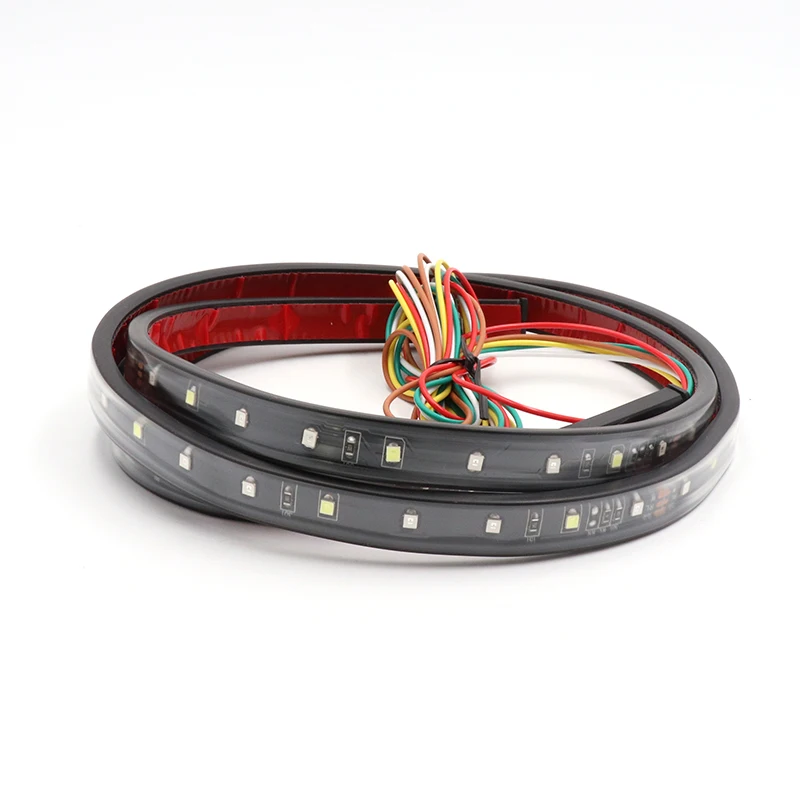 

12V 48" 60" LED Tailgate Light Strip 90 LED Red/White For Running Brake Light Turn Signal Lights Reverse Light Bar
