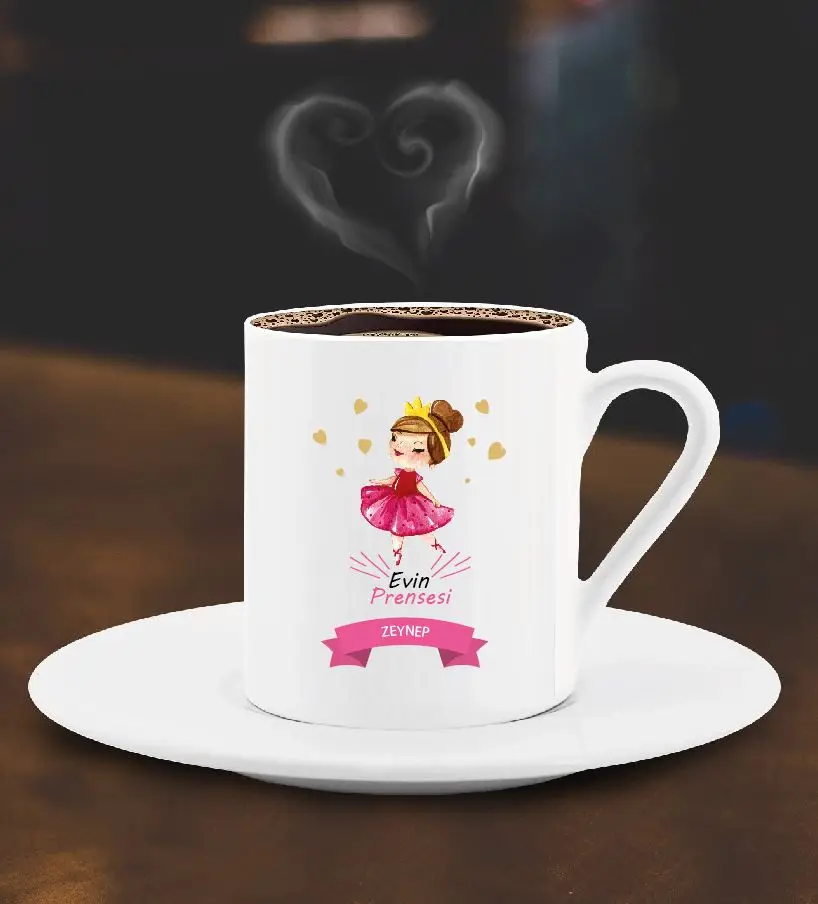 

Personalized House Princess Themed Coffee cup-B14