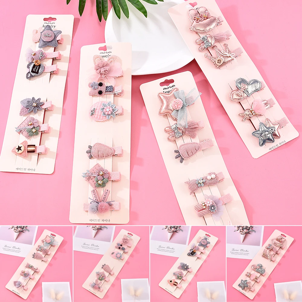 Новинка 2020 аксессуары для волос женщин наборы заколки принцессы девочек детские