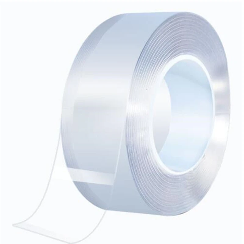 

Monster Tape Waterproof Wall Stickers Reusable Heat Resistant Bathroom Home Decoration Tapes Transparent Double Sided Nano Tape