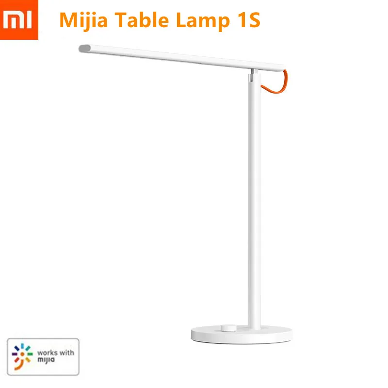 

Newest Xiaomi Mijia Smart Remote Control Table Desk Lamp 1S 4 Lighting Modes Dimming Reading Light Lamp With Mijia HomeKit APP