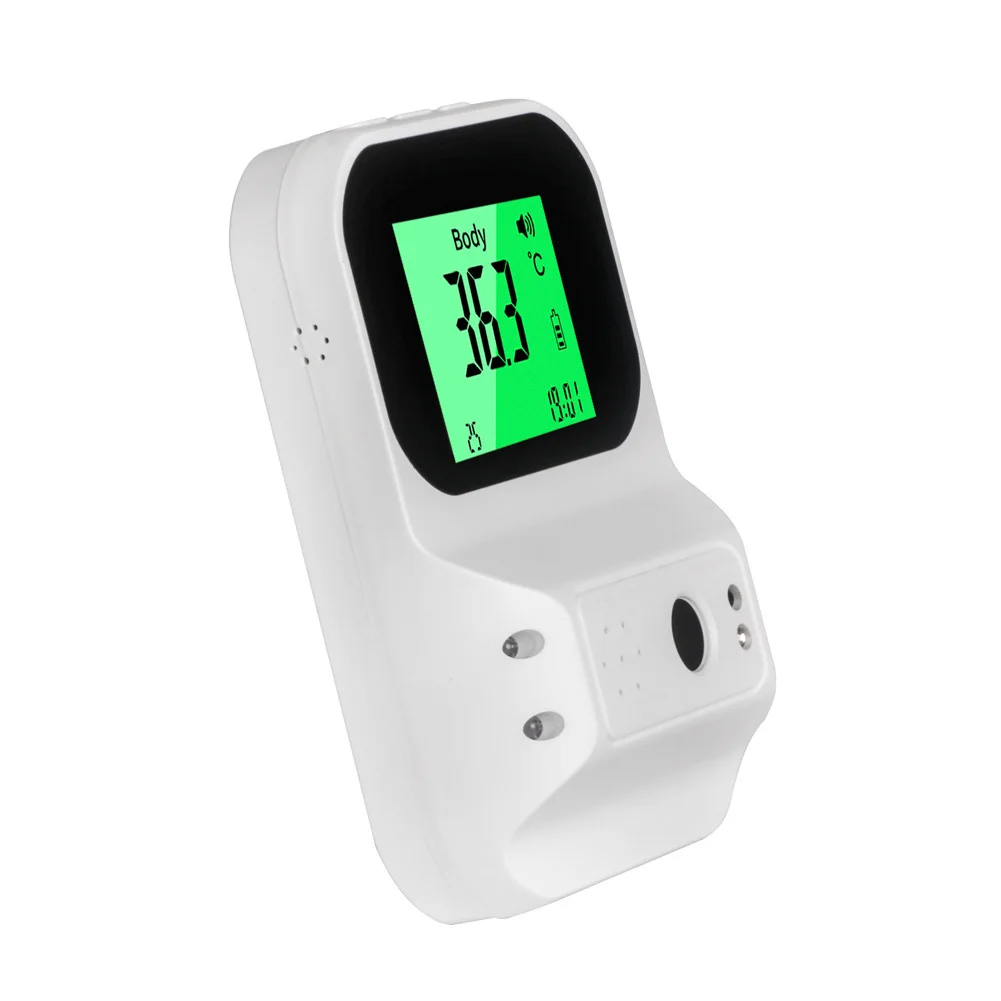 

1pc Infrared Thermometer Forehead Body Wall Mounted Non-Contact Thermometer Baby Adults Outdoor Home Digital Infrared Fever