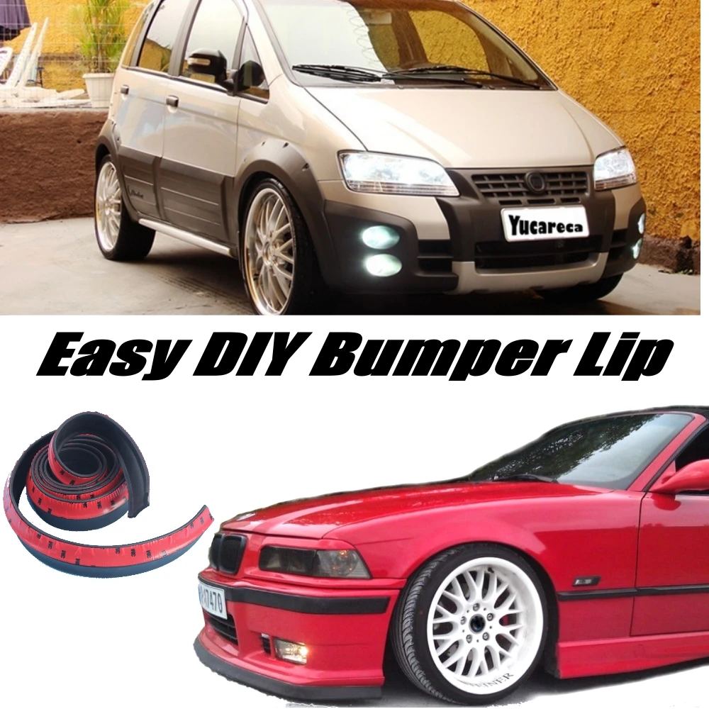 Бампер для губ дефлектор Fiat Idea 2003 ~ 2015 передний спойлер юбка автомобиля