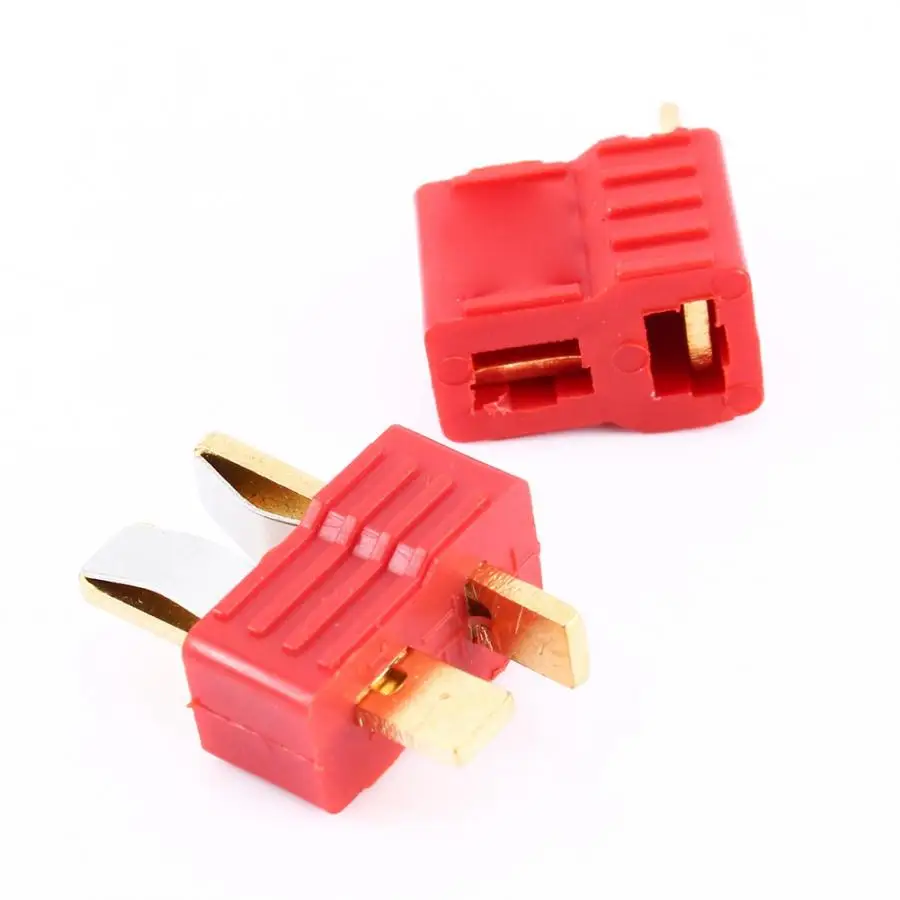 1 пара Deans ультра Т-Стиль разъем Вилки женский/Мужской Для RC LiPo батареи двигателя