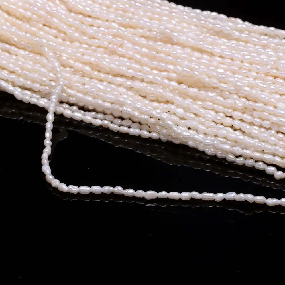 

Natural Freshwater 2-5mm Pearl Beads High Quality Irregular Shape Punch Loose Beads for DIY Jewelry Making Necklace Bracelet