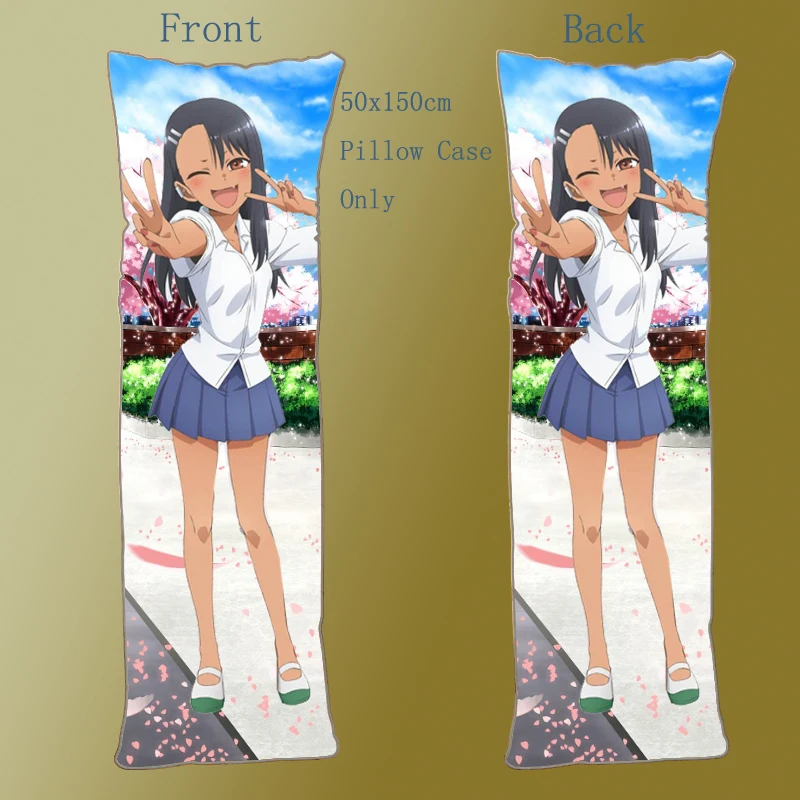 

Аниме Dakimakura Чехол на подушку не игрушка со мной мисс нагаторо хаяз чехол Декоративная Подушка Чехол для украшения дома