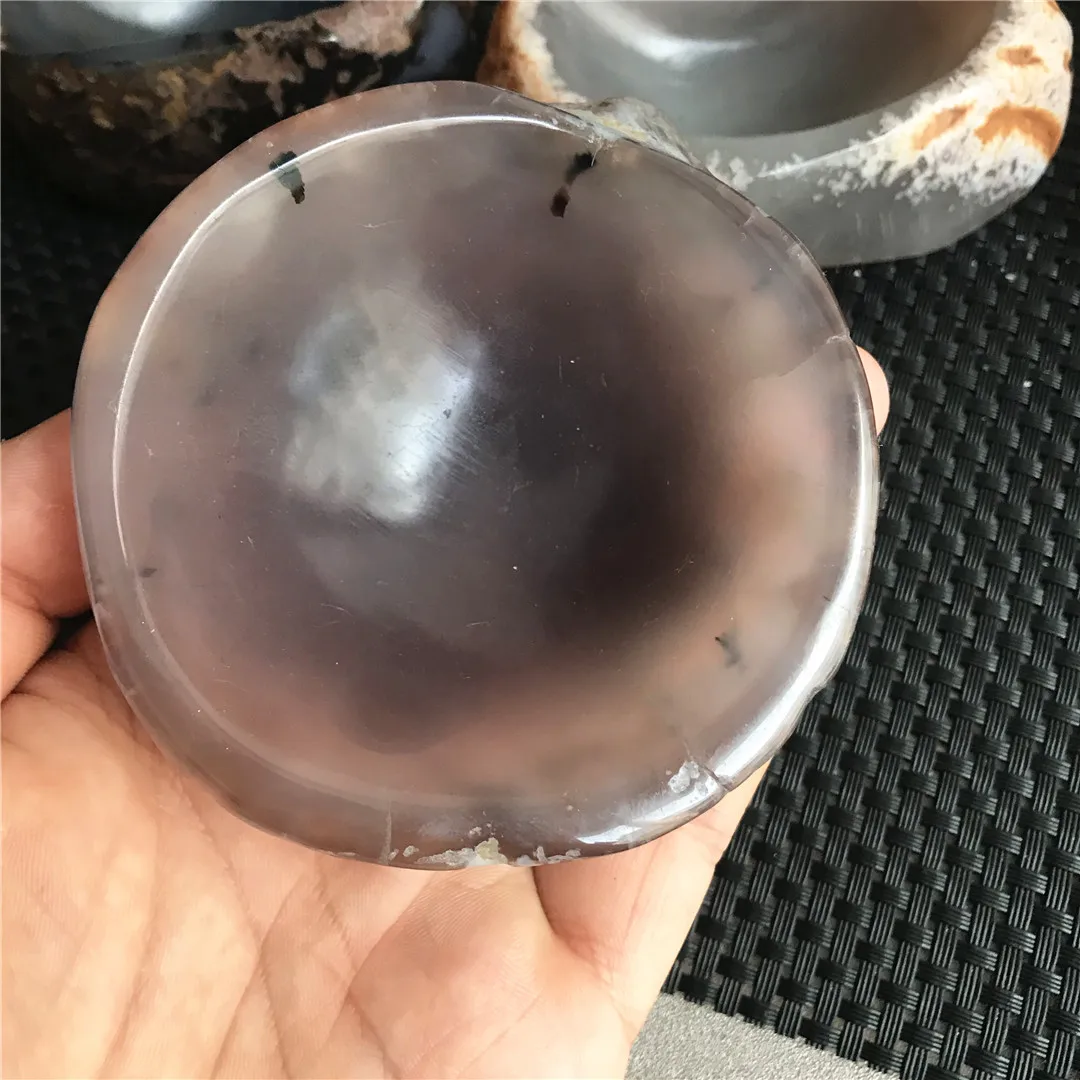 

Прямая поставка, разноцветная пепельница из искусственного агата, пепельница для комнаты, размагничивающаяся чаша из искусственного агата...