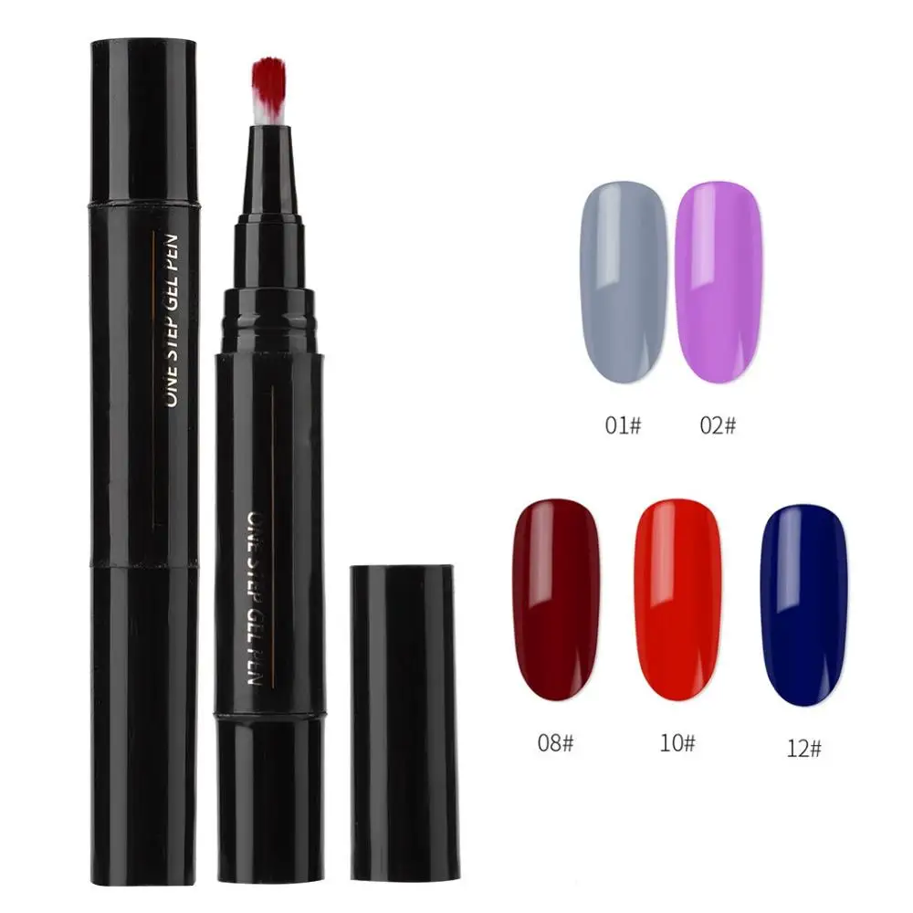 Гель для ногтей 3 в 1 Гель-лак кисточка дизайна Лаки гель Полировочный Карандаш