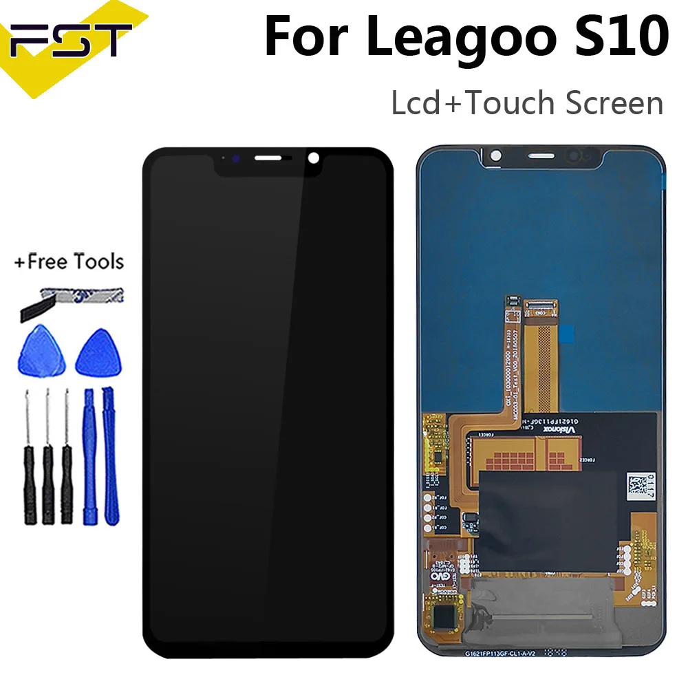 ЖК-дисплей 6 21 дюйма для Leagoo S10 + кодирующий преобразователь сенсорного экрана в