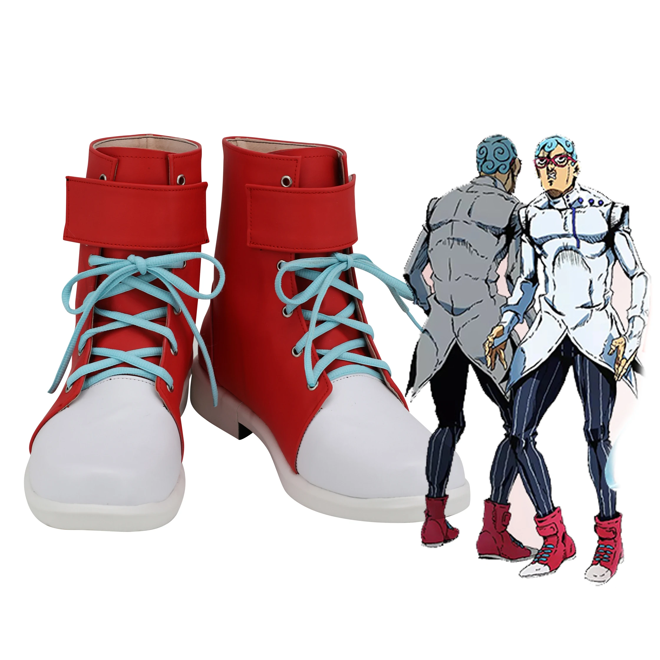 

Anime JoJo's Bizarre Adventure Cosplay Ghiaccio Shoes Boots Custom Made Shoes