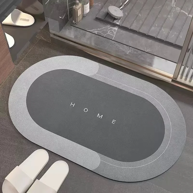 

Anti-slip Family Entrance Door Floor Mats Bedroom Kitchen Soft Napa Skin Bathroom Absorbent Dry Feet Toilet Doorway Carpet Rug