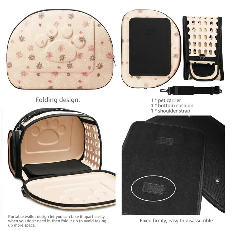 Женская сумка дорожная воздухопроницаемая через плечо для домашних животных