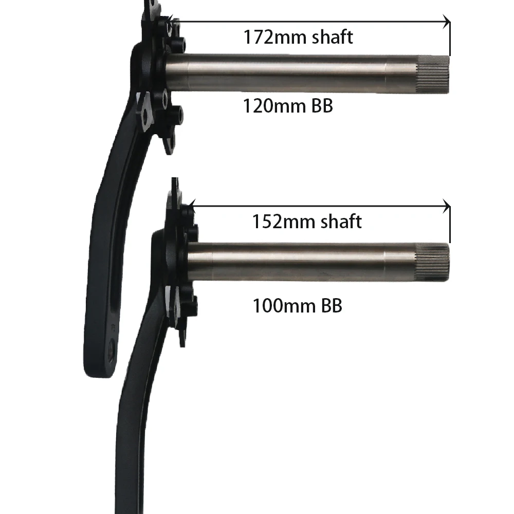 Fatbike Fat Bike crankset 100 мм BB 104BCD 9S 10S 11S 2*10S набор кривошипов для велосипедов