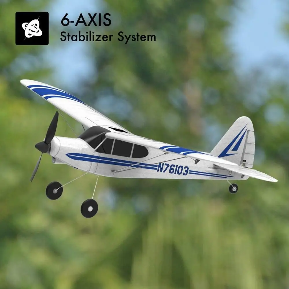 Volantex RC 761 3 Super Cub 500 EPP Самолет RTF с 2 4 ГГц 4CH радио 6 axies гироскоп стабилизатор и