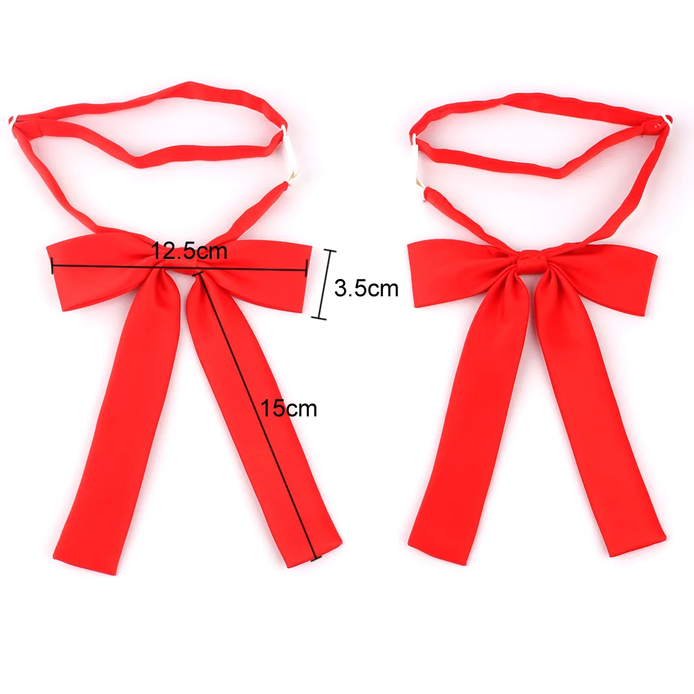 New Solid Bow Ties For Women Polyester Cravats Fashion Bowtie for Party Groom Butterfly Adult Black Red Bowties | Аксессуары для