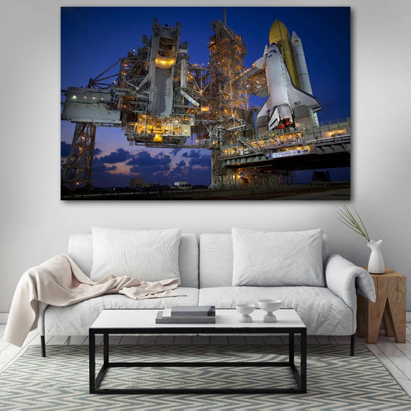 Плакаты и принты космический челнок Challenger обои холст стены искусства картины для