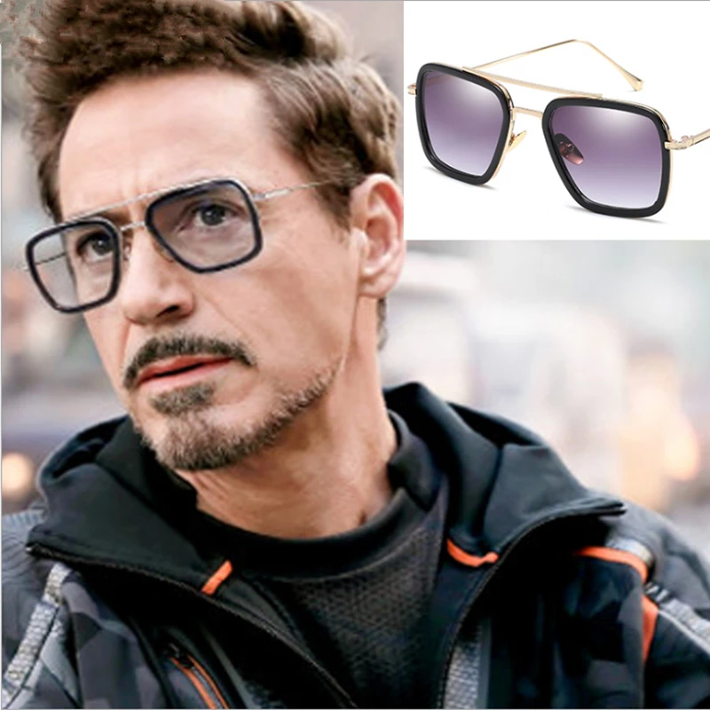 Модные солнцезащитные очки в европейском и американском стиле ретро мужские