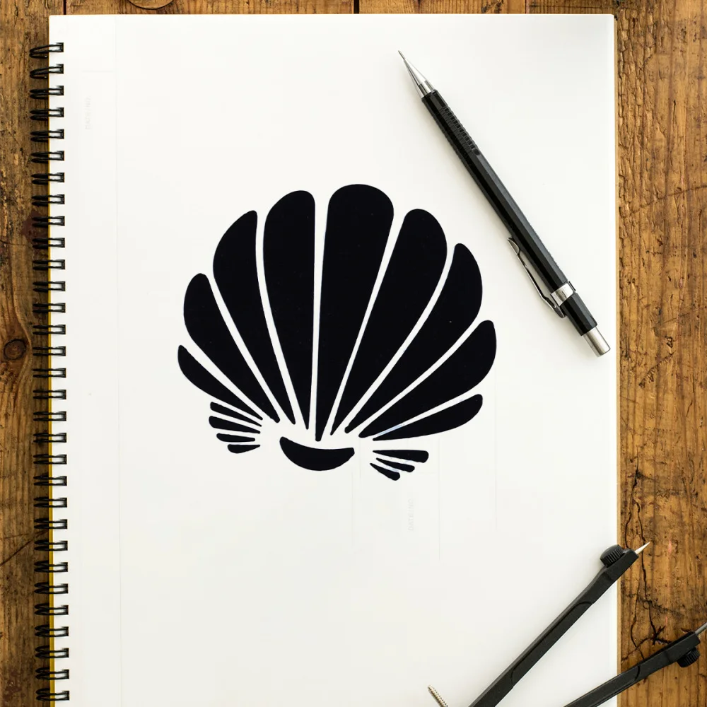 

8pcs Painting Stencils Set Sea Animal Pattern Drawing Template DIY Hollow out Stencil