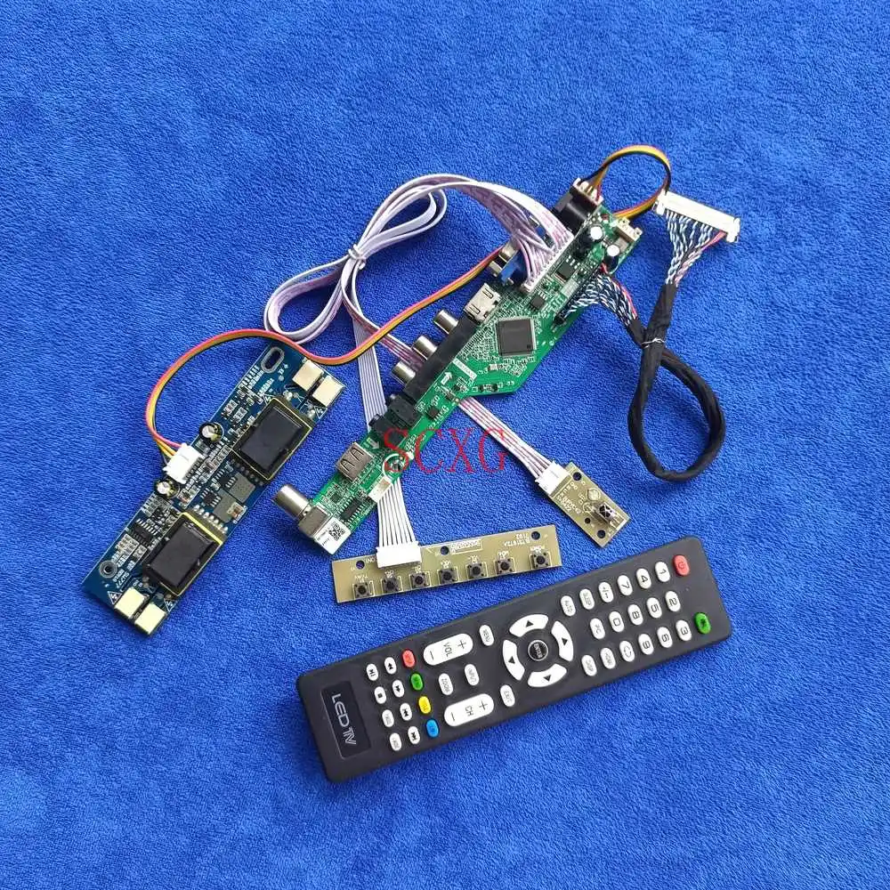 

4-CCFL Kit For M190Z1-L01/L03 1680*1050 HDMI-compatible USB AV VGA Analog Signal LCD monitor drive controller board LVDS 30 Pins