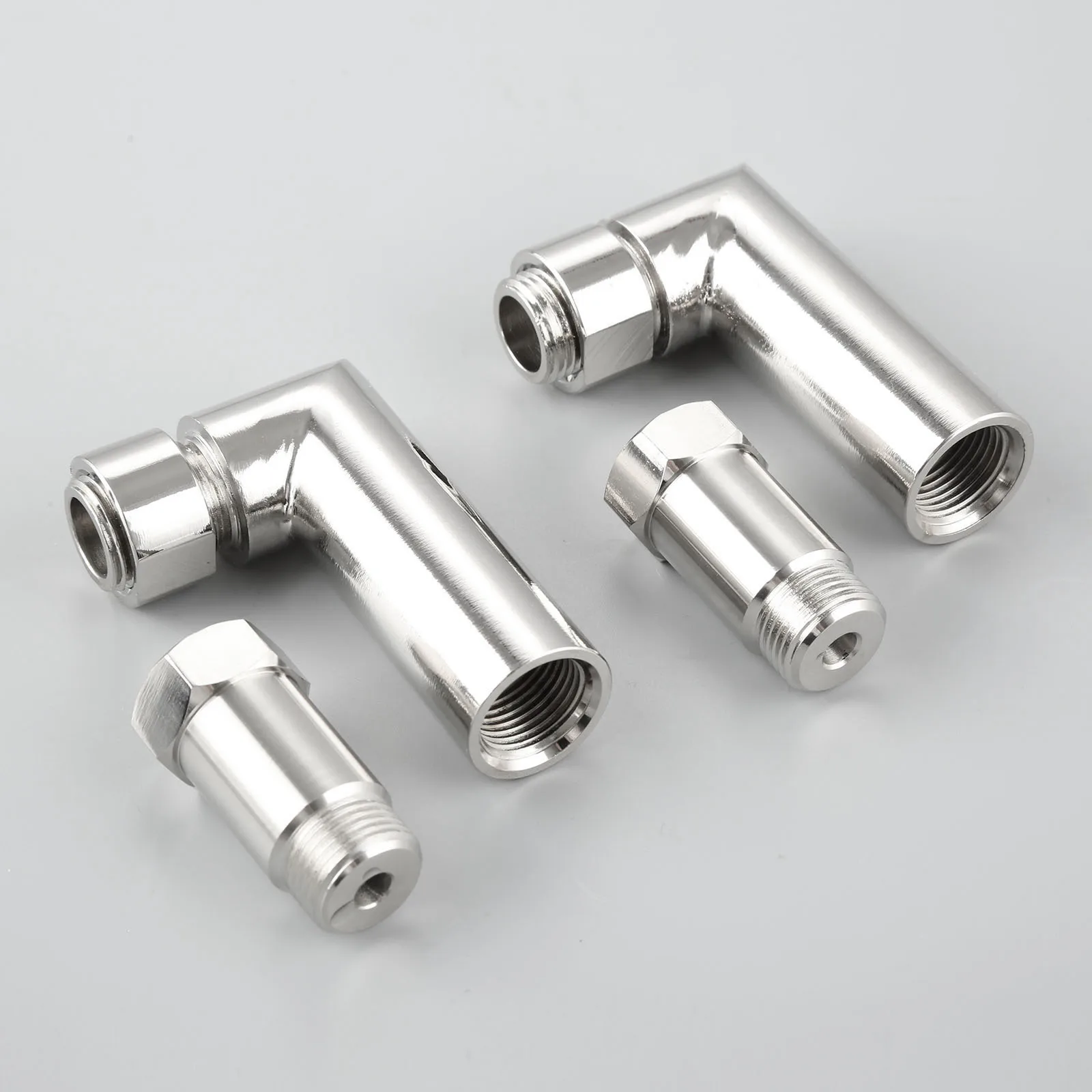 6 шт. автомобильный Выпускной датчик кислорода O2 прокладка 90 градусов угловая