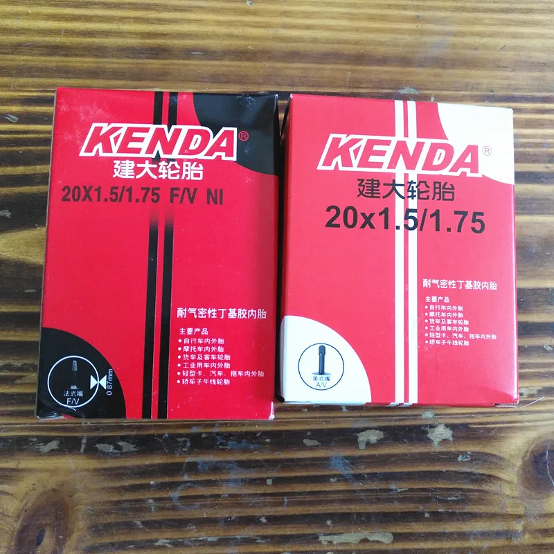 Велосипедная внутренняя трубка Kenda 20x1 5/1 75/BMX складные велосипедные шины запчасти