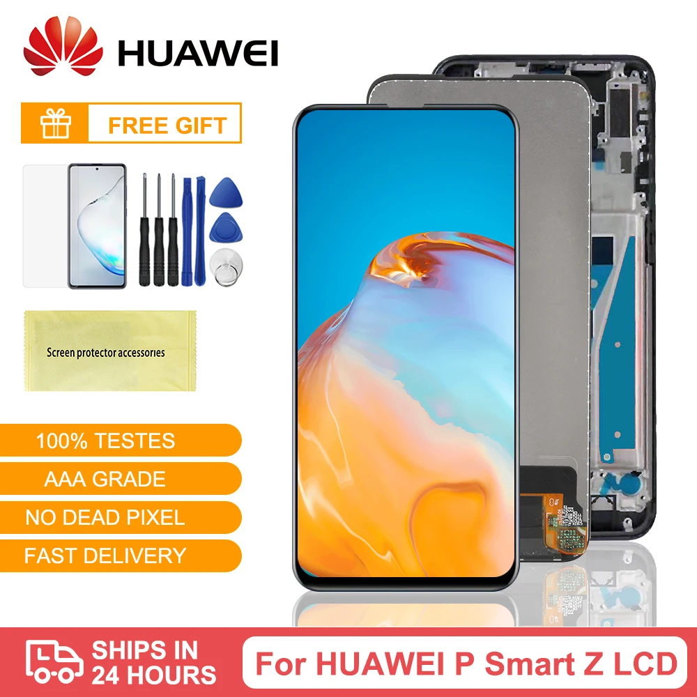Оригинальный 6 59 ''для Huawei P Smart Z ЖК дисплей сенсорный экран для Y9 Prime 2019