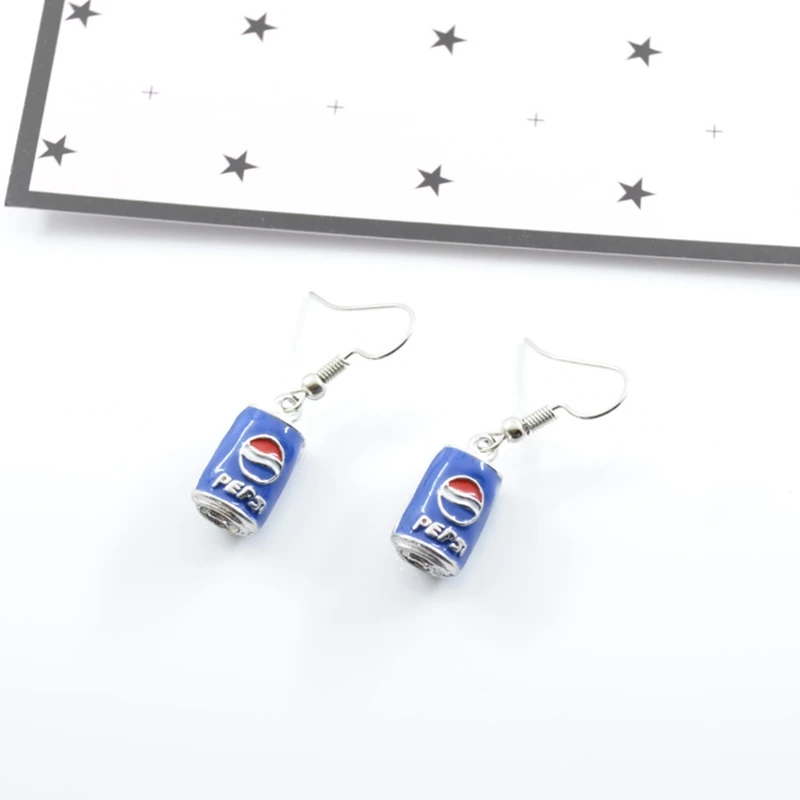 New Creative Simple Coke Bottle Earrings Personalized Cute Handmake For Woman Jewelry Gift | Украшения и аксессуары