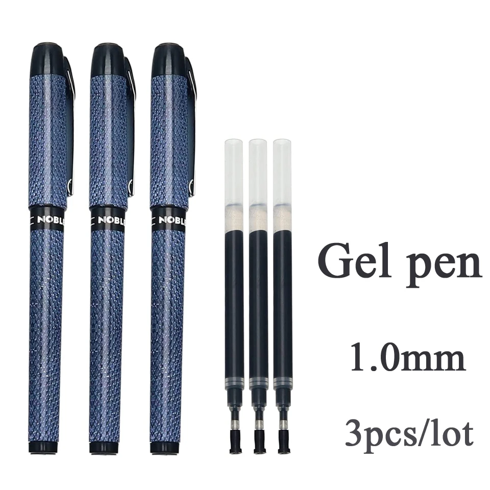 

Gel Pen High Capacity Black/Blue Red Ink Pen 1.0mm Superior Quality Good Writing Gel ink Pens Office/School Neutral Pen Supplies