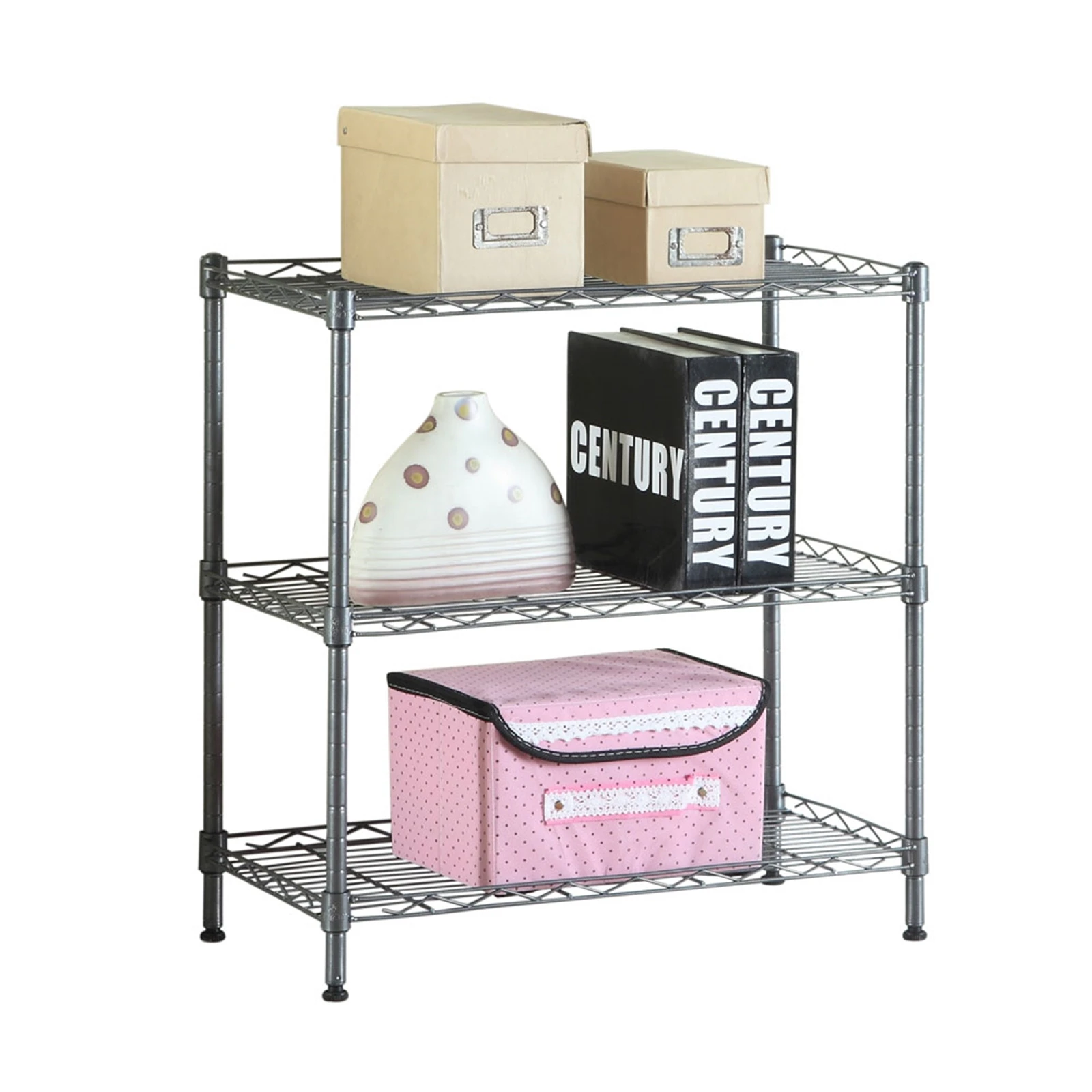 

Multi-function 3 Layer Steel Gap Storage Rack Organizer Kitchen Bathroom Shelf Space Saving Organizer Storage Holder Floor Stand
