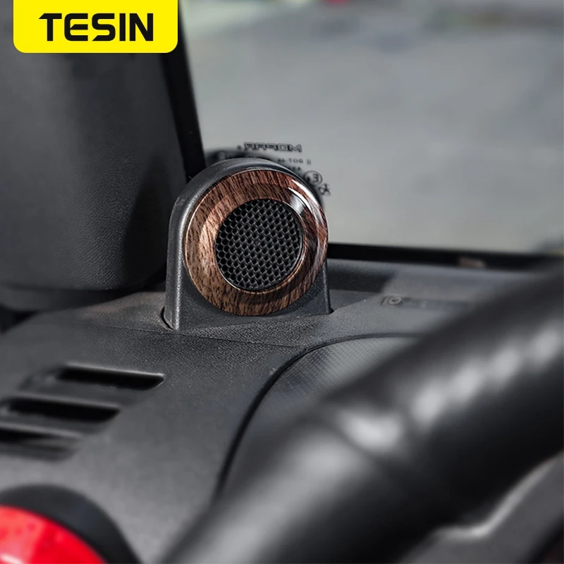 Декоративная рамка TESIN из АБС-пластика для колонки автомобиля аксессуары Jeep Wrangler