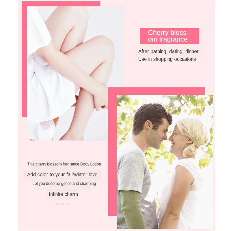 Отбеливающий крем цветущая вишня парфюм лосьон для тела женщин уход за кожей
