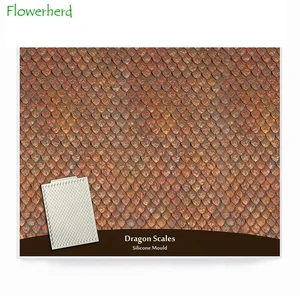 Силиконовая форма в виде чешуи дракона, кожа динозавра, помадка, инструменты для украшения торта, детская силиконовая форма для торта на день рождения, инструмент для изготовления кексов