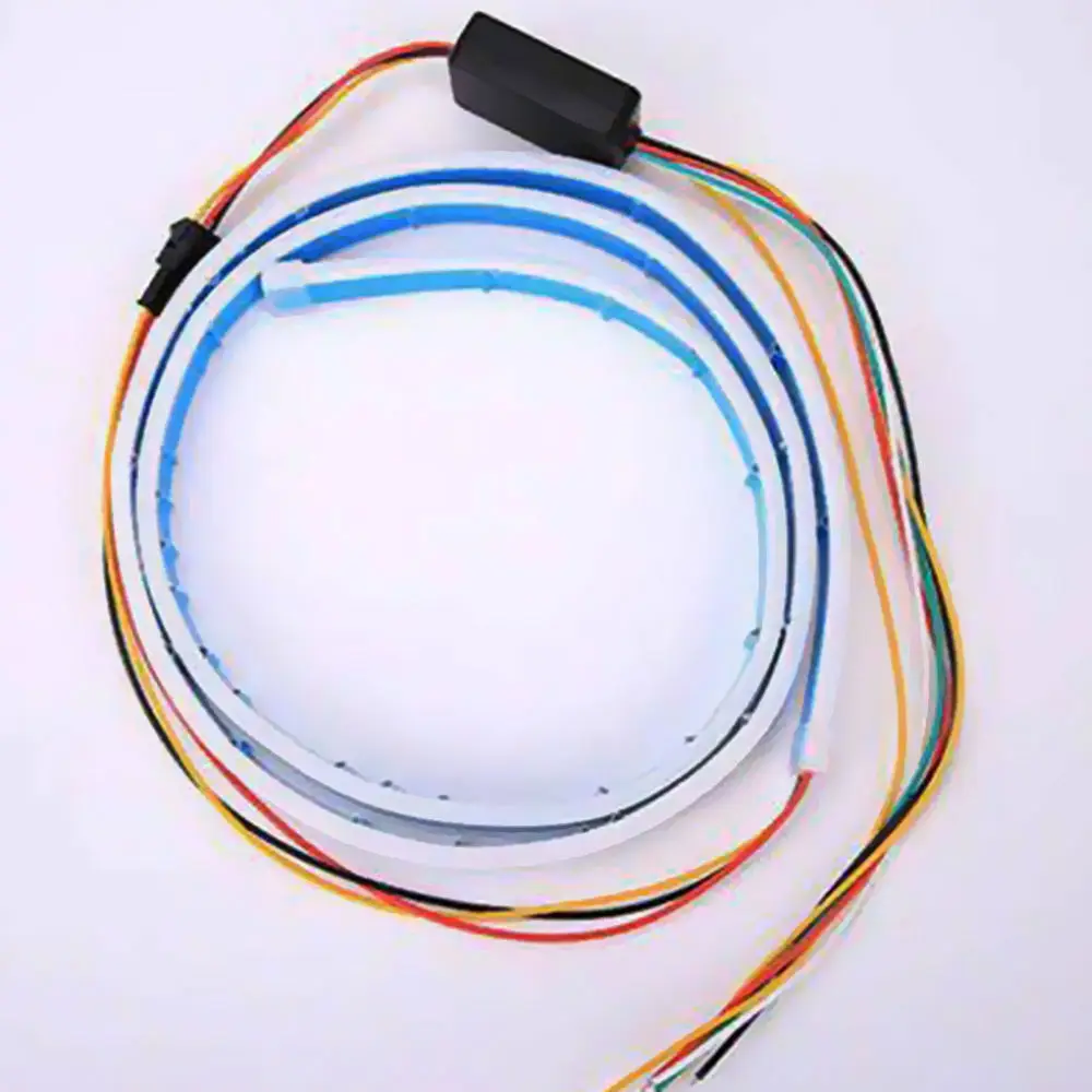 

1.2M RGB Auto Rear Trunk Strip Light Tailgate Brake Drive Turn Signal Flow LED
