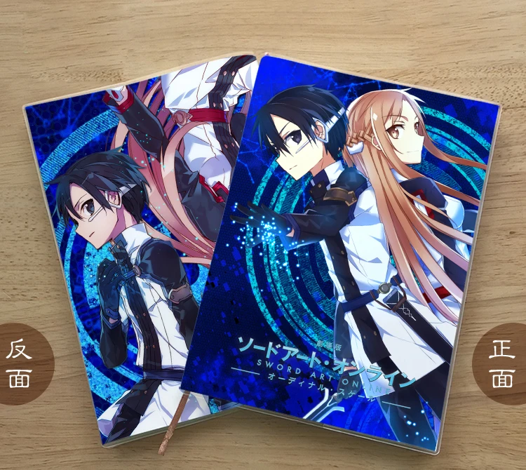 Аниме Sword Art Online Kirigaya Kazuto Юки костюм Asuna для косплея (костюмированных игр) тетрадь