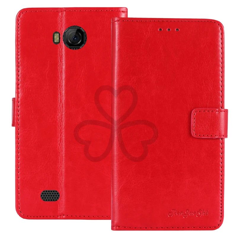 Прочный роскошный стильный защитный чехол-книжка TienJueShi из ТПУ и силикона для Ulefone