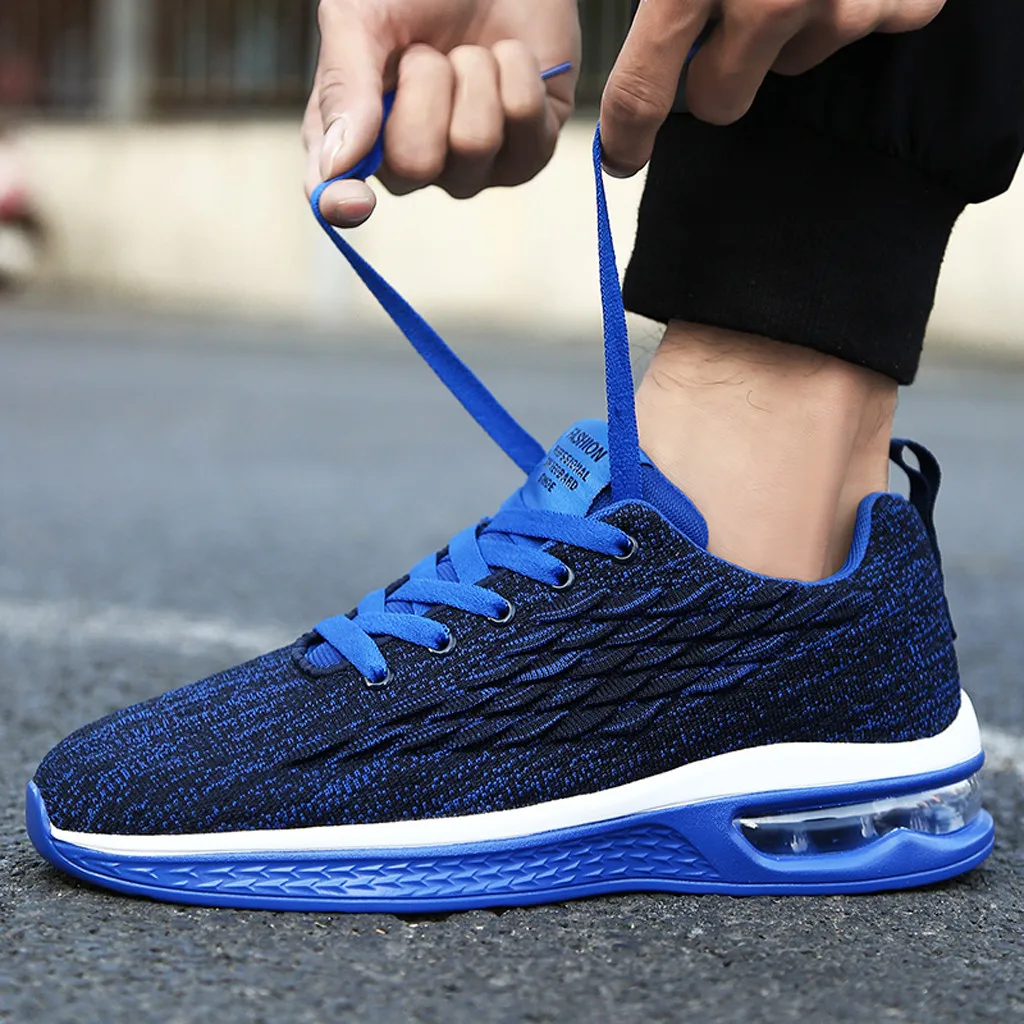 

Men's Running Shoes Outdoor sneakers men Wear-resistant sport shoes, lightweight walking trainers mesh breathable shoes