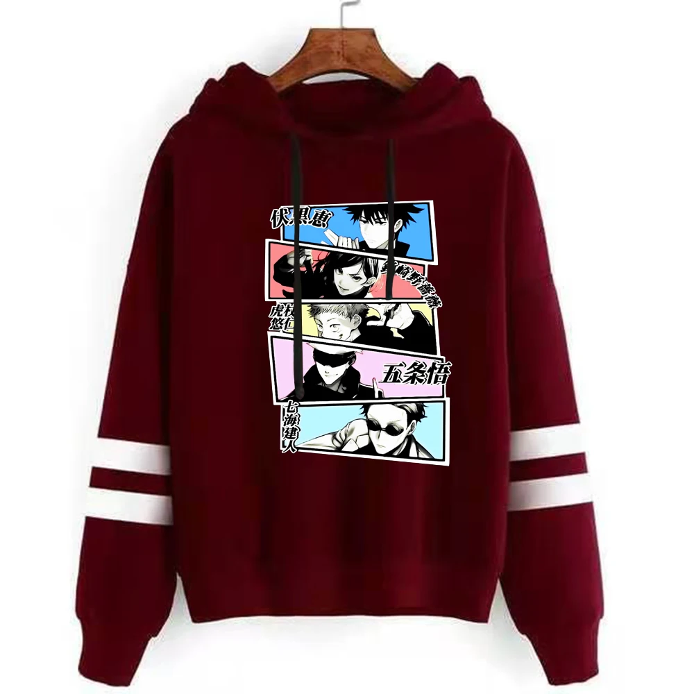 

Толстовки унисекс для мужчин и женщин, Свободный Повседневный Топ, юджутсу, кайсен, юцзи итадор, сукуна, пуловер аниме