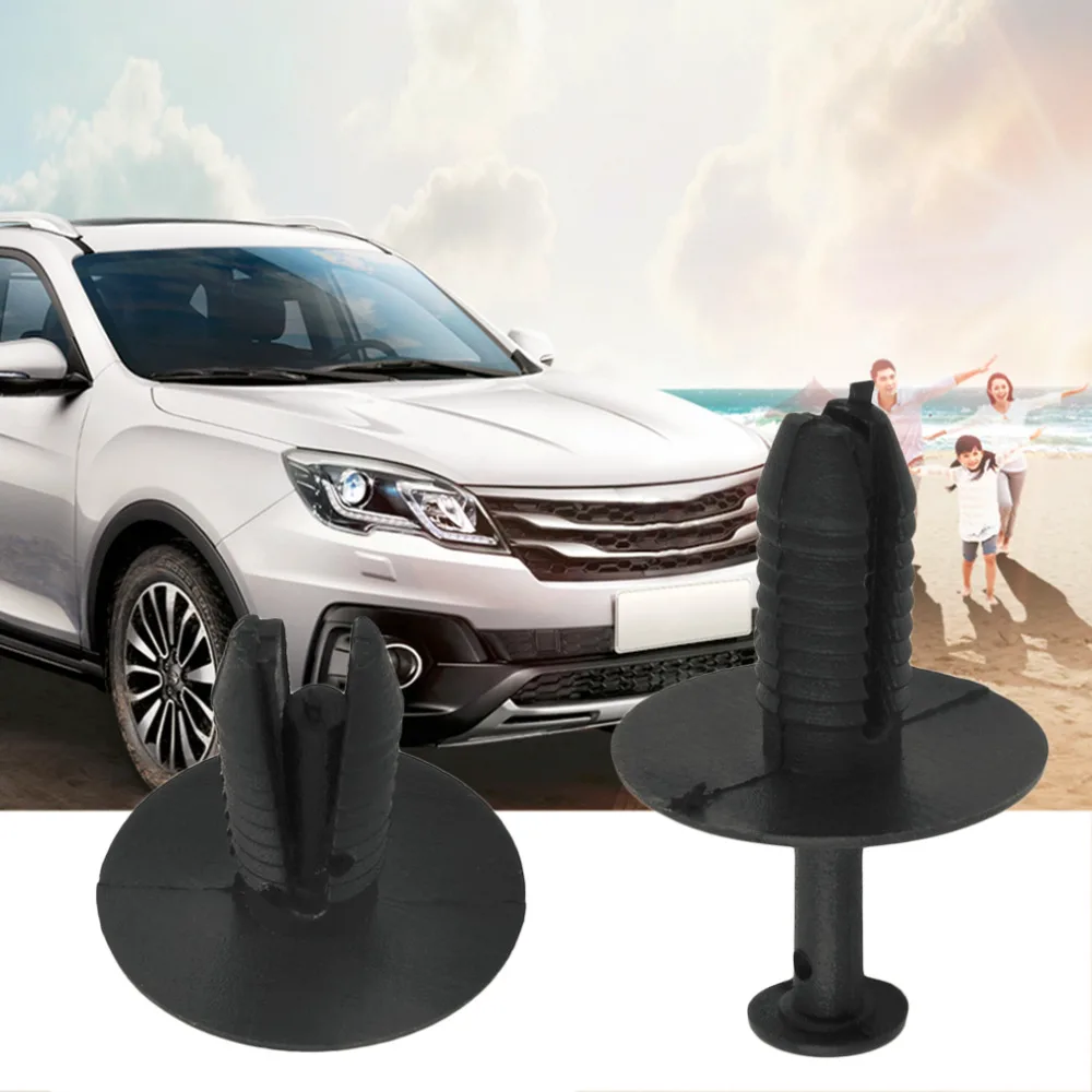 50 шт 16112 черный новый пластиковый бампер пуш типа расширительный фиксатор