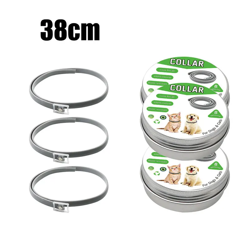 Новый анти блохи от клещей комаров для питомца собаки ошейник кота