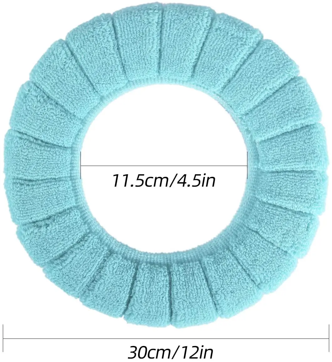 1 шт. зимний теплый утолщенный чехол на сиденье унитаза подушки с ручкой мягкий