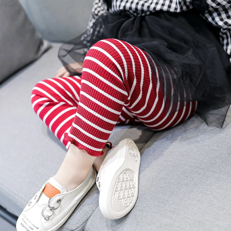 

2020 New Baby Girls Leggings Cotton Big PP Pants Spring Autumn Kids Girls Pants Fashion High Waist Long Trousers Children's Pant