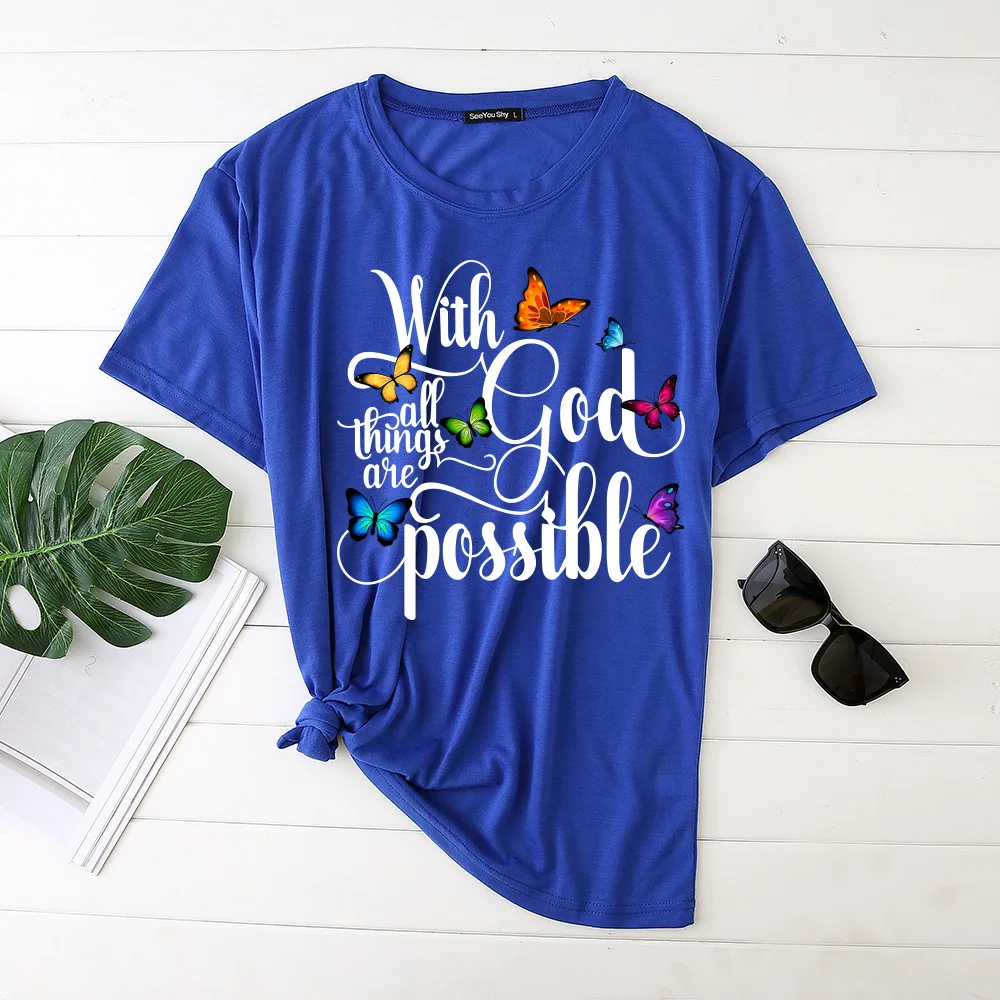 

2021 Summer Cute Woman Graphic T-shirt Print Oversized Tee Top Streetwear Aesthetic Clothes for Girls Letter T Shirts