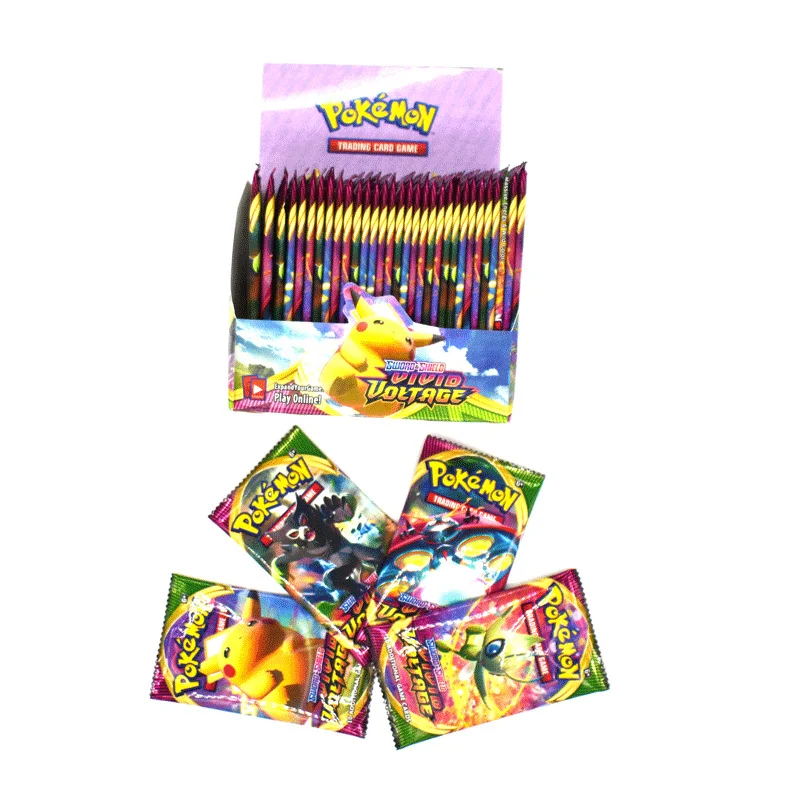 

36 Bags / 324 Pieces of Pokemon Cards Sun Moon Hidden Destiny English Evolution Booster Collection Card Game Children's Toys