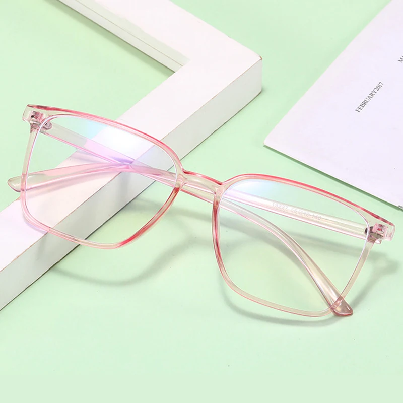 Очки оверсайз для мужчин и женщин оптические аксессуары работы за компьютером 2021