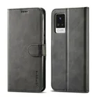 Чехол-книжка для VIVO V21, 360 магнитный чехол для телефона чехол на VIVO V21 5G, винтажный кожаный чехол-кошелек для VIVO V 21 5G, чехол