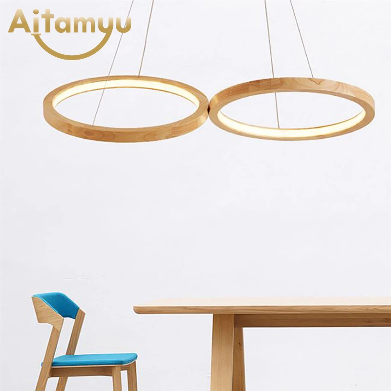 Современный светодиодный подвесные светильники дерева России подвесной