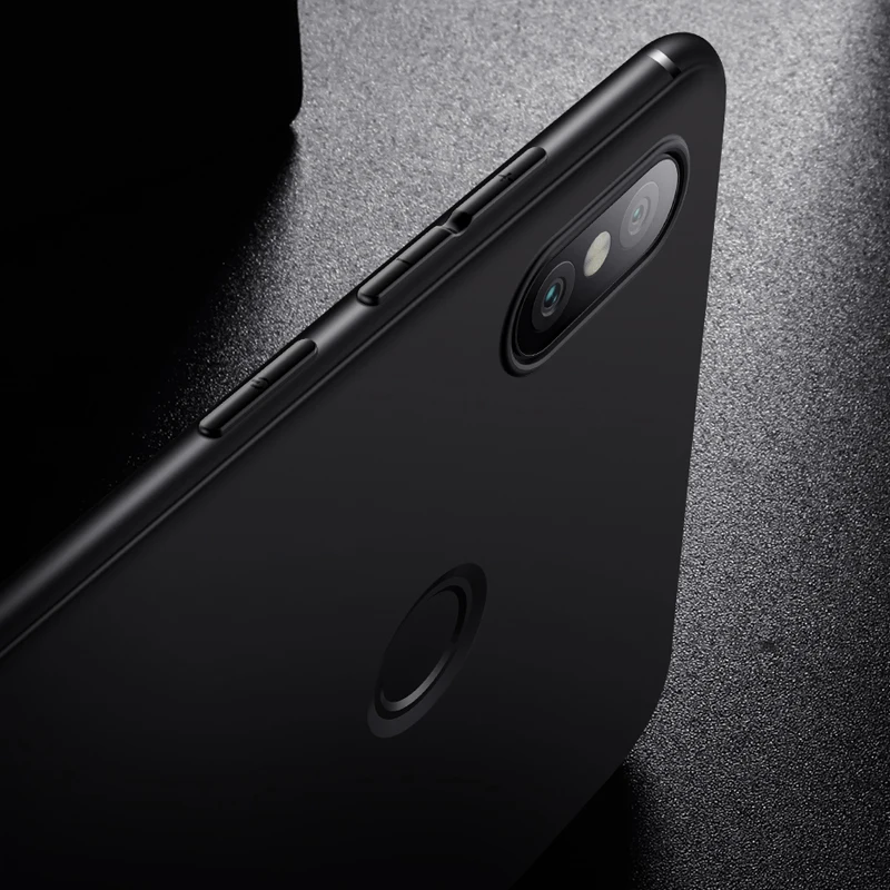Чехол для xiaomi redmi note 5 pro матовый чехол ультра-тонкий мягкий силиконовый черный тонкий чехол глобальная версия xiaomi redmi note 5 Чехол