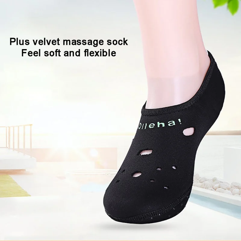 Зимние спортивные носки для взрослых Теплые нескользящие носки-тапочки занятий