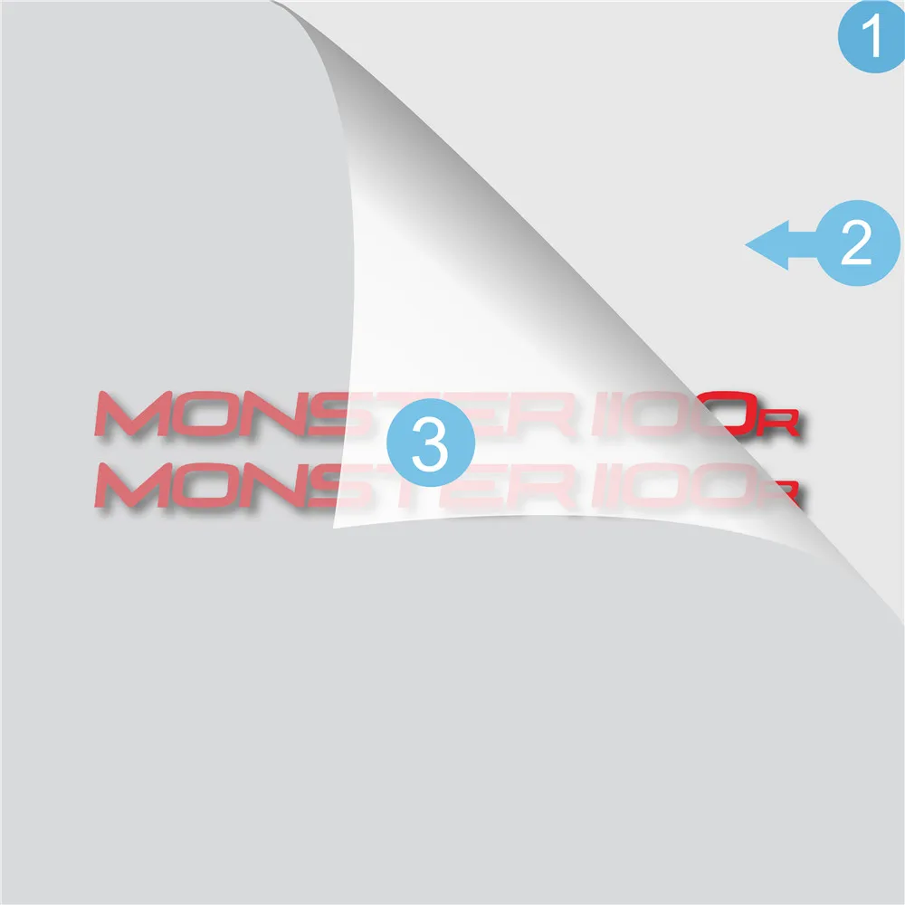 

Stickers Motorcycle bicycle fuel tank sticker wheel helmet MOTO waterproof reflective logo decal For DUCATI MONSTER 1100R