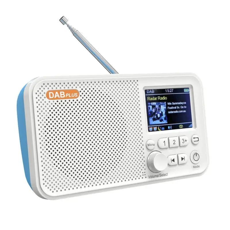 

LCD Display Support Bluetooth 5.0 Digital Radio Stereo DAB TF Card FM Audio Receiver Player Audio Player Portable for Home